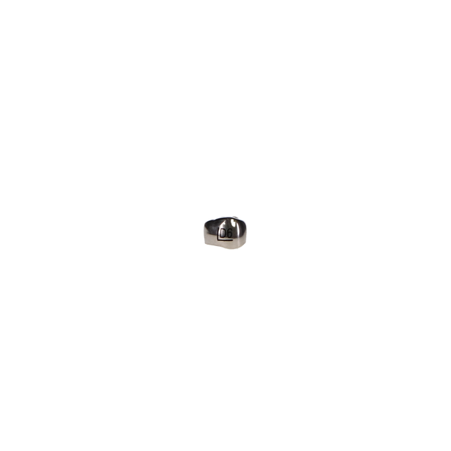 Ion Nichro Stainless Steel Molar Crowns, Pediatric, First Primary Molar, # 6 Upper Left, 5/Pk, DUL6