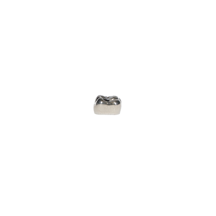 Iso-Form Preformed Tin-Silver Crowns, Adult, First Molar, # 62 Upper Right, 5/Pk, U62