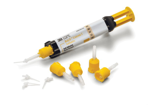 RelyX Unicem 2 Self-Adhesive Resin Cement, Automix Syringe Value Pack, A3 Opaque, 3/Pk
