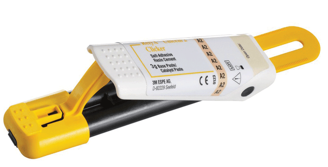 RelyX Unicem 2 Self-Adhesive Resin Cement, Clicker Dispenser Refill, 11 g, A2 Universal, 1/Pk