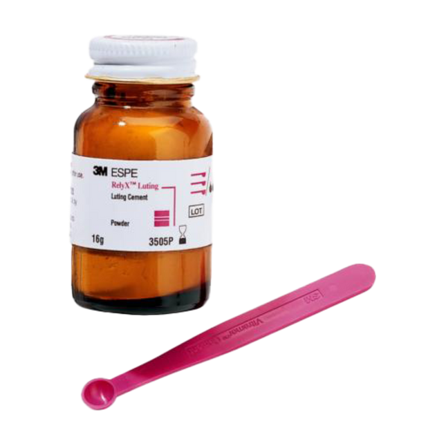 RelyX Luting Cement, Powder Refill with Spoon, 16 ml, 1/Pk
