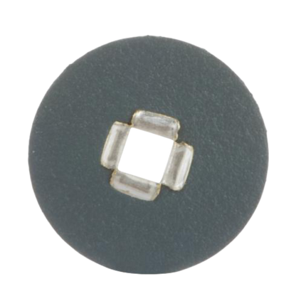 Sof-Lex Contouring and Polishing Discs, Square Eyelet Center, 5/8", Medium, Dark Blue, 100/Pk, 1958M