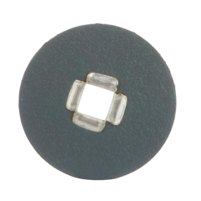 Sof-Lex Contouring and Polishing Discs, Square Eyelet Center, 5/8", Medium, Dark Blue, 100/Pk, 1958M