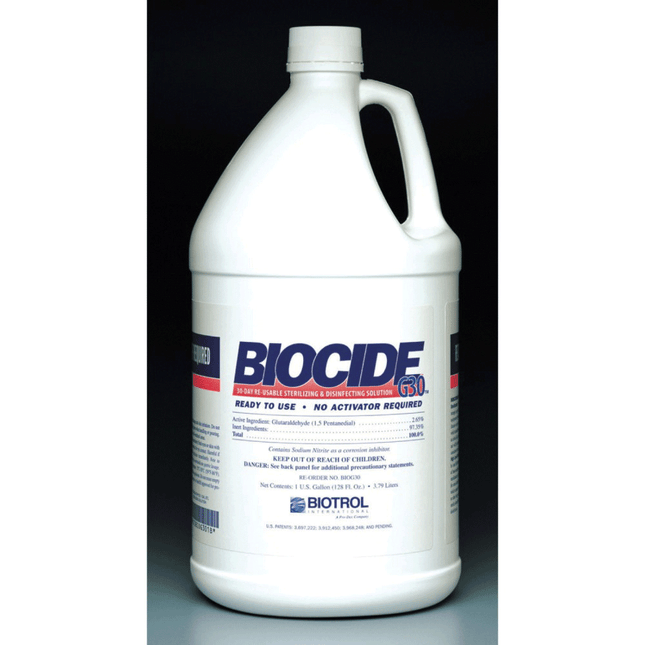 Biocide G30 2.65% Glutaraldehy 1 Gallon LOOSE, BIOG30-L