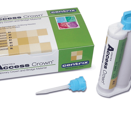 Access Crown DS50 Automix Nozzles, 1:1, Blue, 50/Pk, 910626