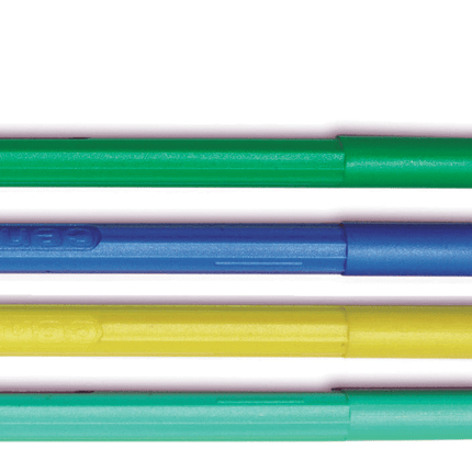 Benda Micro Single-Ended Applicators, 2.0 mm, Regular, Blue, 576/Pk, 380014