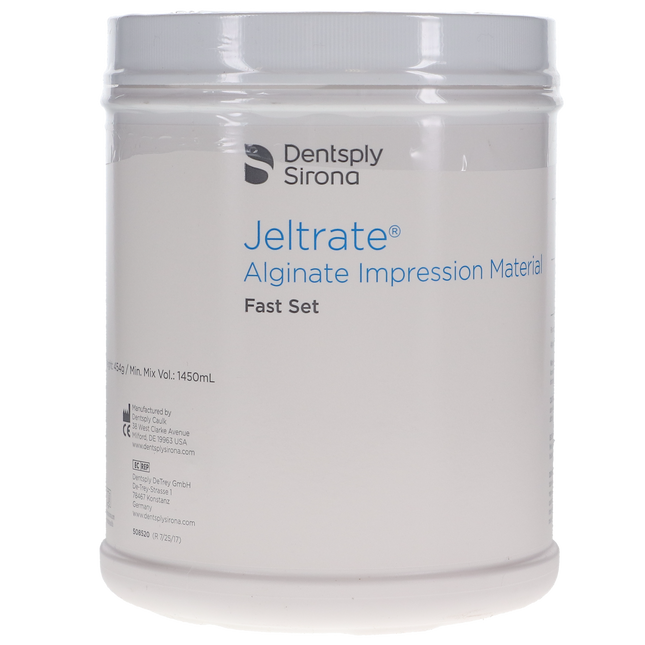 Jeltrate Alginate Impression Material, Fast Set, Can, 1 lb, 1/Pk, 608522