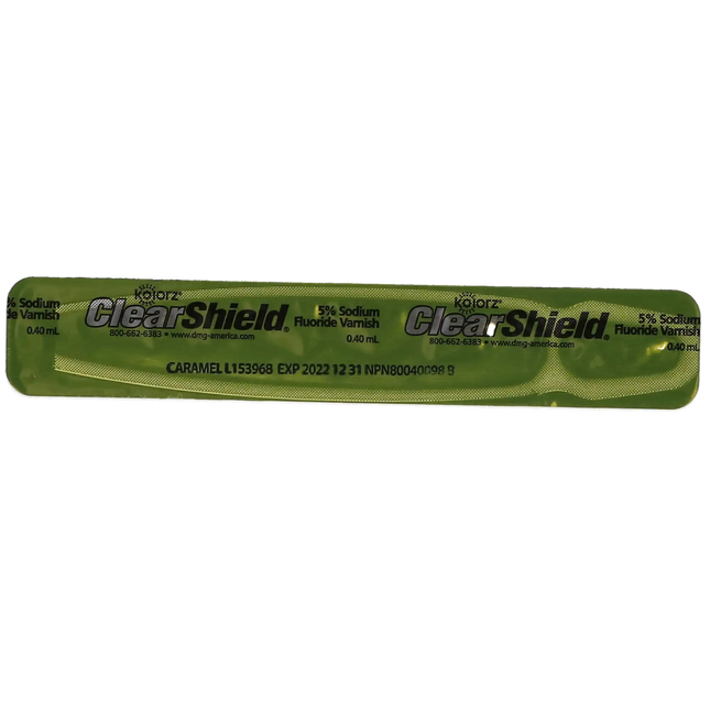 DMG - Kolorz ClearShield Fluoride Varnish Caramel 200/Pk