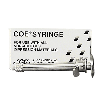 COE Aluminum Impression Syringe, Complete Pack, 1/Pk