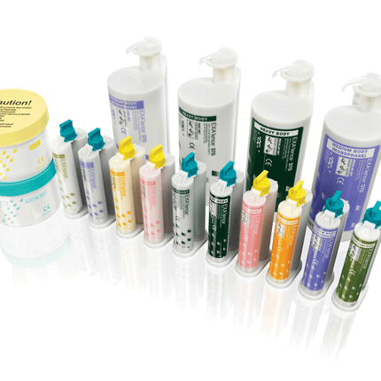 Exajet Impression Material, Refill, Heavy Body, Fast Set, 370 ml, 2/Pk, 137612