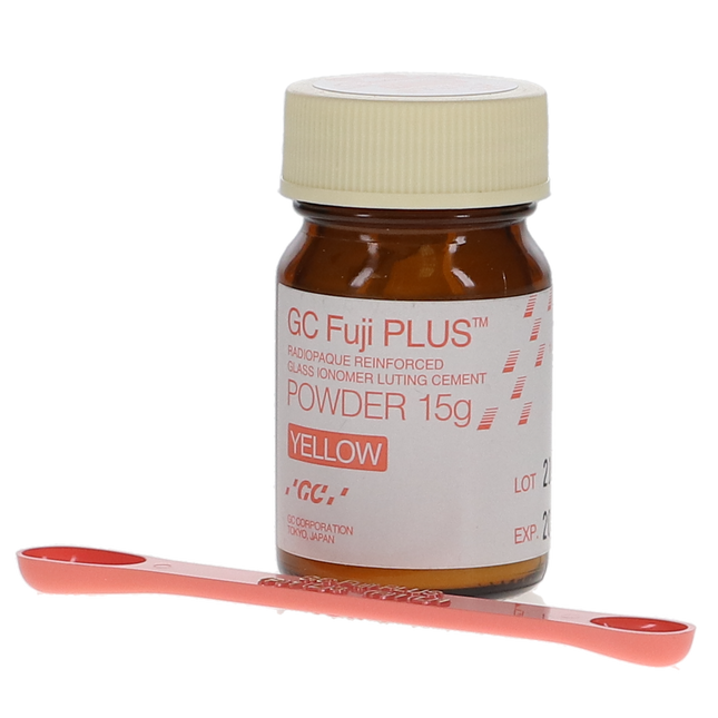 Fuji Plus Luting Cement, Powder Refill, 15 g, 1/Pk, 431012