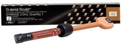 G-aenial Sculpt Universal Composite, Syringe Refill, 2 ml, A2, 1/Pk