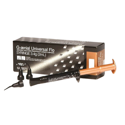 G-aenial Universal Flo, Light-Cure, Syringe Refill, 3.4 g, BW, 1/Pk, 004213