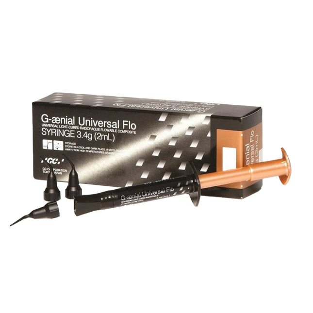 G-aenial Universal Flo, Light-Cure, Syringe Refill, 3.4 g, BW, 1/Pk, 004213