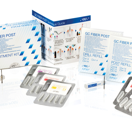 GC Fiber Posts, Assorted Kit