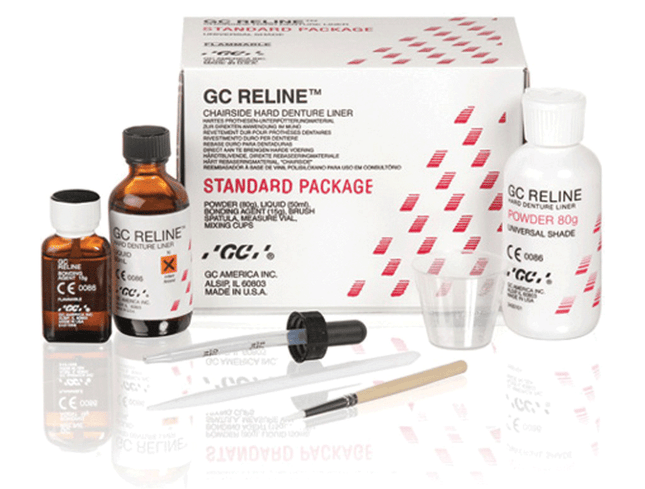 GC Reline Chairside Hard Denture Liner Bonding Agent Refill, 15 g, 1/Pk