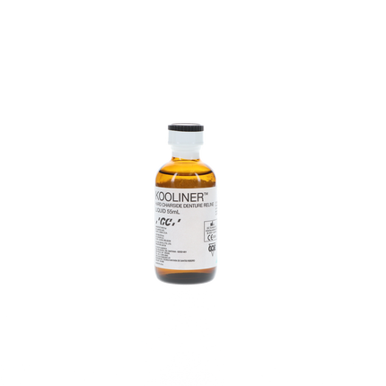 Kooliner Hard Denture Reline Material, Liquid Refill, 2 oz, 1/Pk, 345091