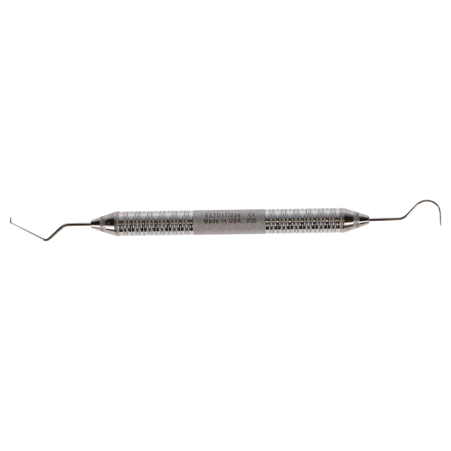 Explorer, Double-Ended, # TU17/23, Shepherd's Hook, # 6 Satin Steel Handle, 1/Pk, EXTU17/236