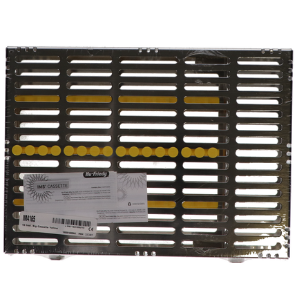 IMS Signature Series Cassette, 16-Instrument, Large, Yellow, 1/Pk, IM4165