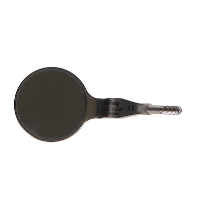 Cone Socket Mouth Mirror, FS, Double-Sided, # 5 Rhodium-Coated, 6/Pk, MIR5DS/6