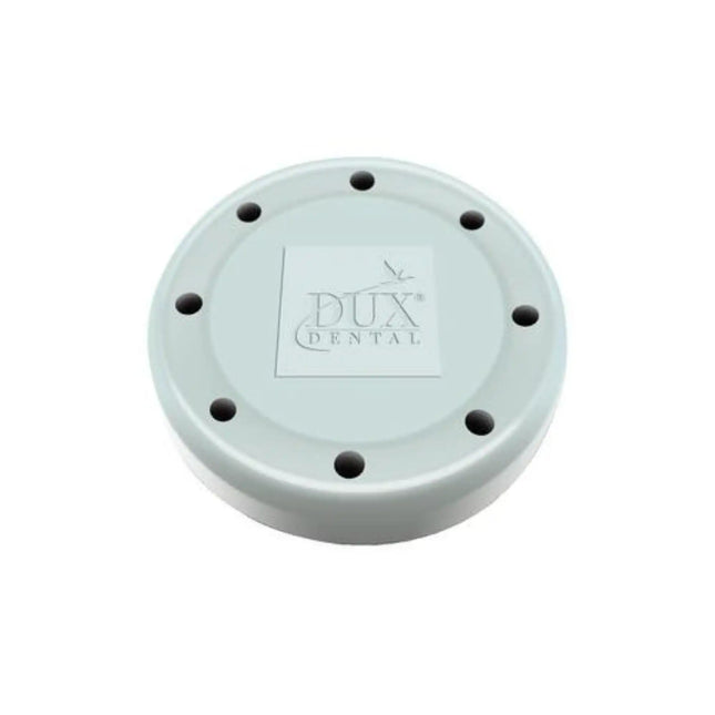 Dux Dental - Bur Block Magnetic 8 Hole Round Seafoam