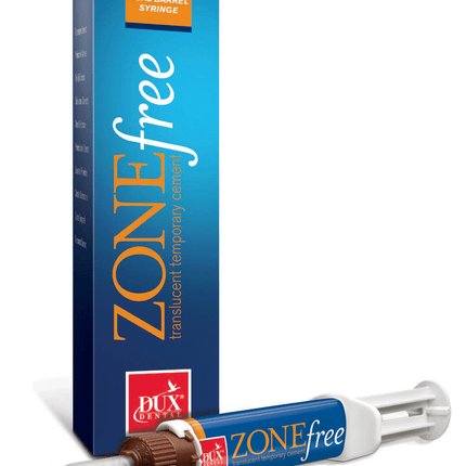 ZONEfree Translucent Temporary Cement, Dual Barrel Syringe, 15 g, 1/Pk