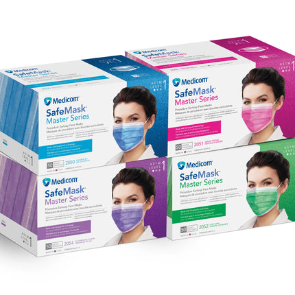 Medicom - Safe+Mask Masters Series Augusta Sky 50/Bx