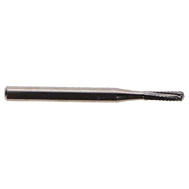 Carbide Bur, FG, # 1557, Straight Dome End Cross Cut Fissure, 1.0 mm, 100/Pk, FG1557-100