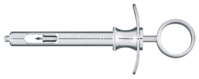 Aspirating Anesthetic Syringe, with Thumb Ring Handle, CW Type, Petite, 1.8 cc, 1/Pk, 77-70