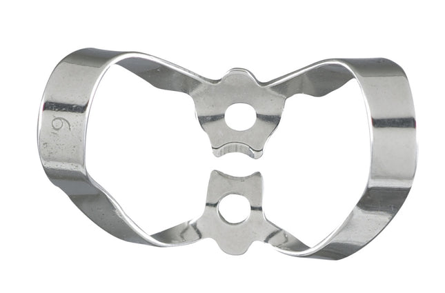 Rubber Dam Clamp, # 9, Wingless, Anterior, 1/Pk, 76D-9