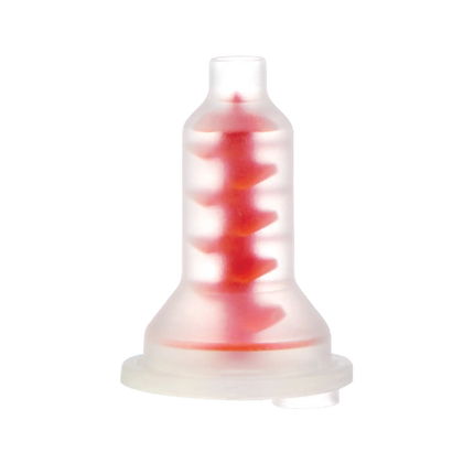 Pac-Dent - Dynamic Mixing Tips - Red 50/Pk. Compatible with all Penta machines