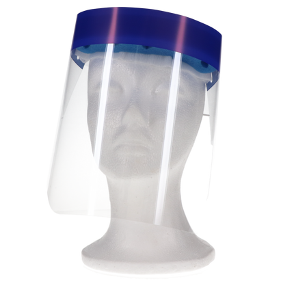 Dynamic Disposables Traditional Face Shields, Full Face, 8", 24/Pk, 1964