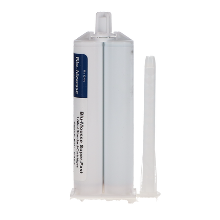 Blu-Mousse Classic VPS Impression Paste, White Intraoral Tips, 30/Pk, S439K