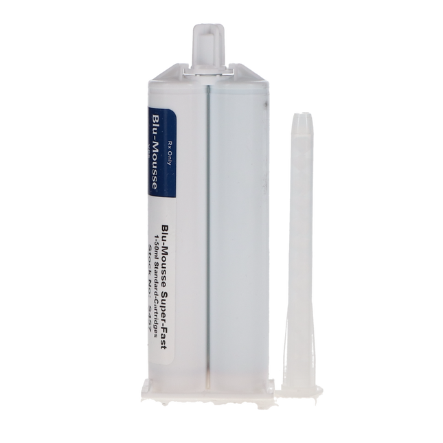 Blu-Mousse Classic VPS Impression Paste, White Intraoral Tips, 30/Pk, S439K