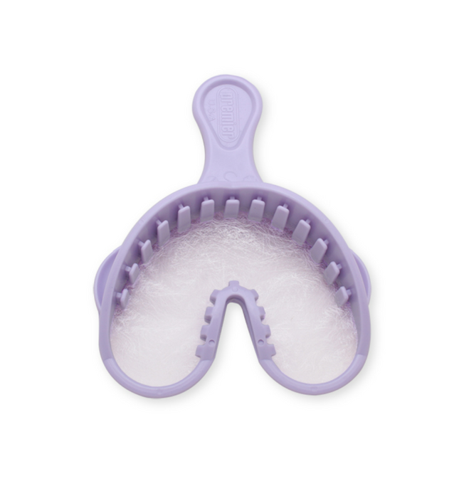 Alfa Triple Tray Impression Trays, Small, Purple, 24/Pk, 1006313