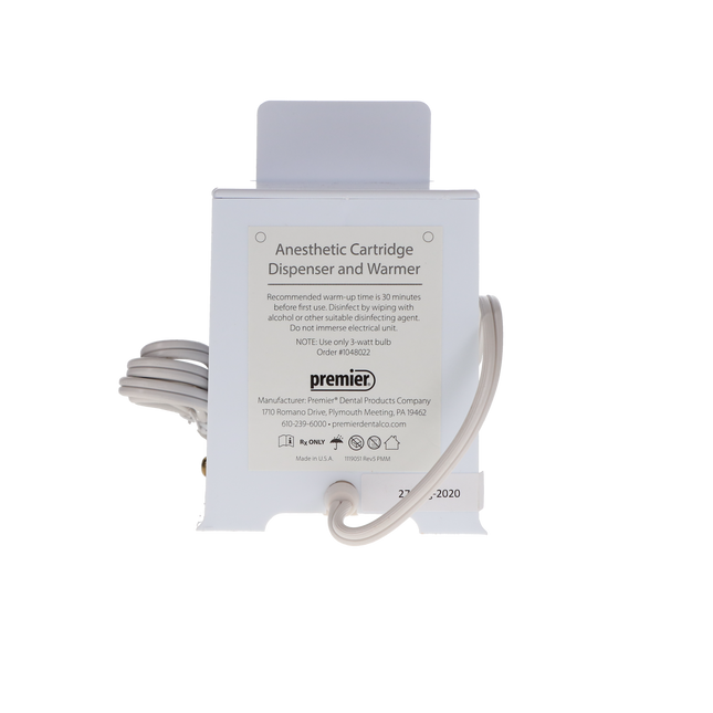 Cartridge Warmer and Dispenser, Complete Unit, 1/Pk, 1048021