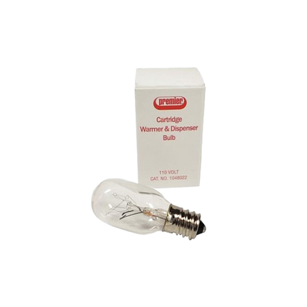 Cartridge Warmer and Dispenser, Replacement Bulb, 110 Volts, 1/Pk, 1048022