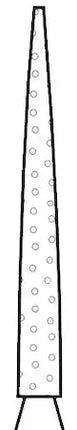 Premier - Two Striper Diamond FG 261.8C 5/PK