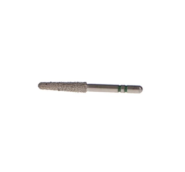 Two Striper Diamond Burs, FG, Round-End Taper, 780.9, 2.1 mm, Coarse, Green, 5/Pk, 2015467