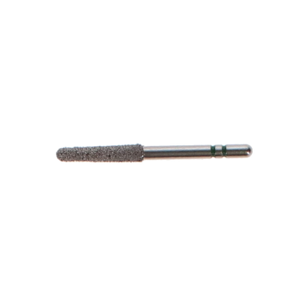 Two Striper Diamond Burs, FG, Round-End Taper, 784.10, 2.1 mm, Coarse, Green, 5/Pk, 2015431