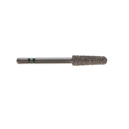 Two Striper Diamond Burs, FG, Round-End Taper, 790.8, 2.6 mm, Coarse, Green, 5/Pk, 2015471