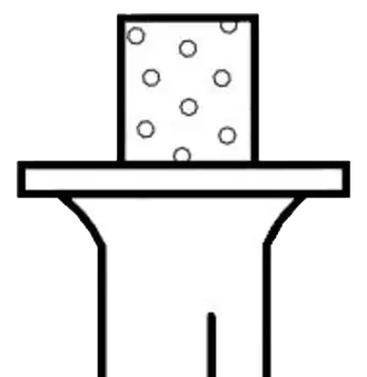 Two Striper Diamond Burs, FG, Depth-Cut, DC1.5, 1.2 mm, Coarse, Green, 5/Pk, 2015803