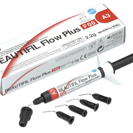 Beautifil Flow Plus Hybrid Composite, Light-Cure, Tips Refill, F00, 0.21 g, A2, 20/Pk, 2202