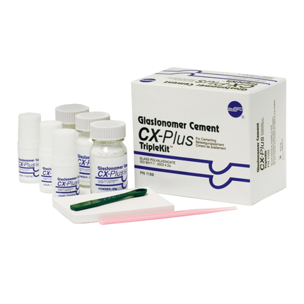 CX-Plus Glaslonomer Cement, Triple Kit, 35 g, 1/Pk, 1169