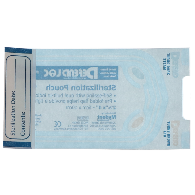 Assure Plus Sterilization Pouches, 7" x 14", 200/Pk, 83015