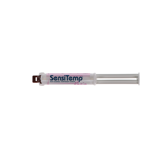 SensiTemp Resin Temporary Resin Cement, Syringe Kit w/ Tips, 5 ml, 70010