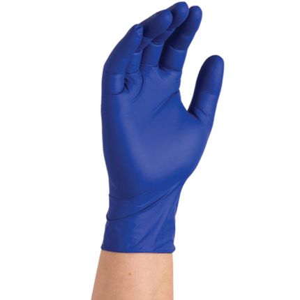 Aurelia Sonic Nitrile Gloves, Powder-Free, Large, Indigo Blue, 300/Box