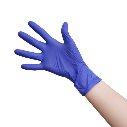 Aurelia Sonic Nitrile Gloves, Powder-Free, Extra Large, Indigo Blue, 270/Box, 93779