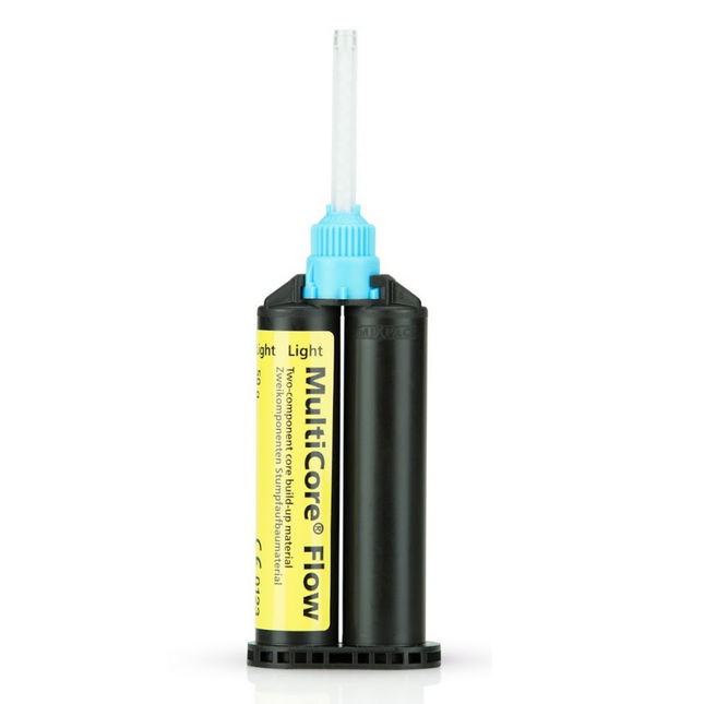 MultiCore Flow Composite Core Build-Up Material, Dual-Cure, Cartridge Refill, 50 g, Light A1, 1/Pk, 578913
