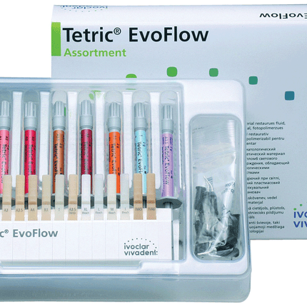 Tetric EvoFlow Nano-Optimized Composite, Light-Cure, Cavifil Refill, 0.2 g, B1, 20/Pk, 641348